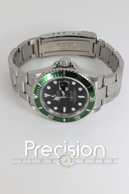 Rolex Submariner Ref: 16610LV “The Kermit” Full Set 2006