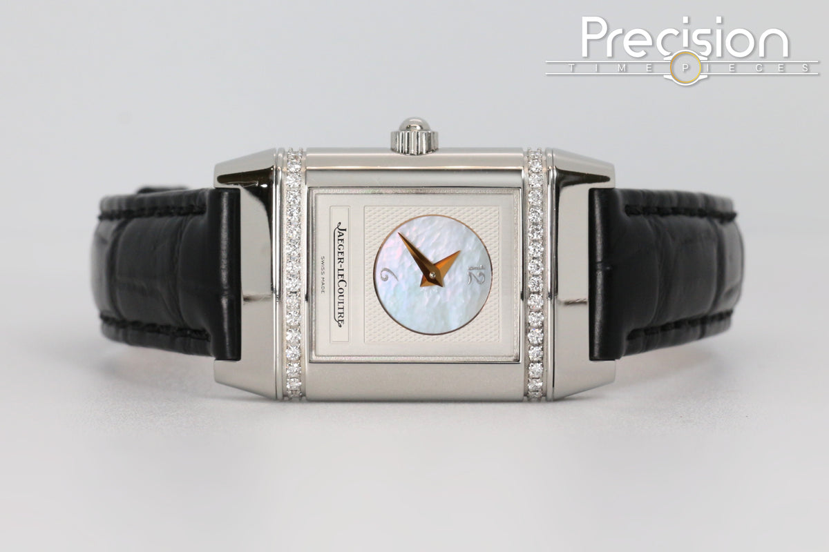 Jaeger-LeCoultre Reverso Duetto Ref: Q2668410 MOP & White Dial 32mm Manual Wind 2016 Nov