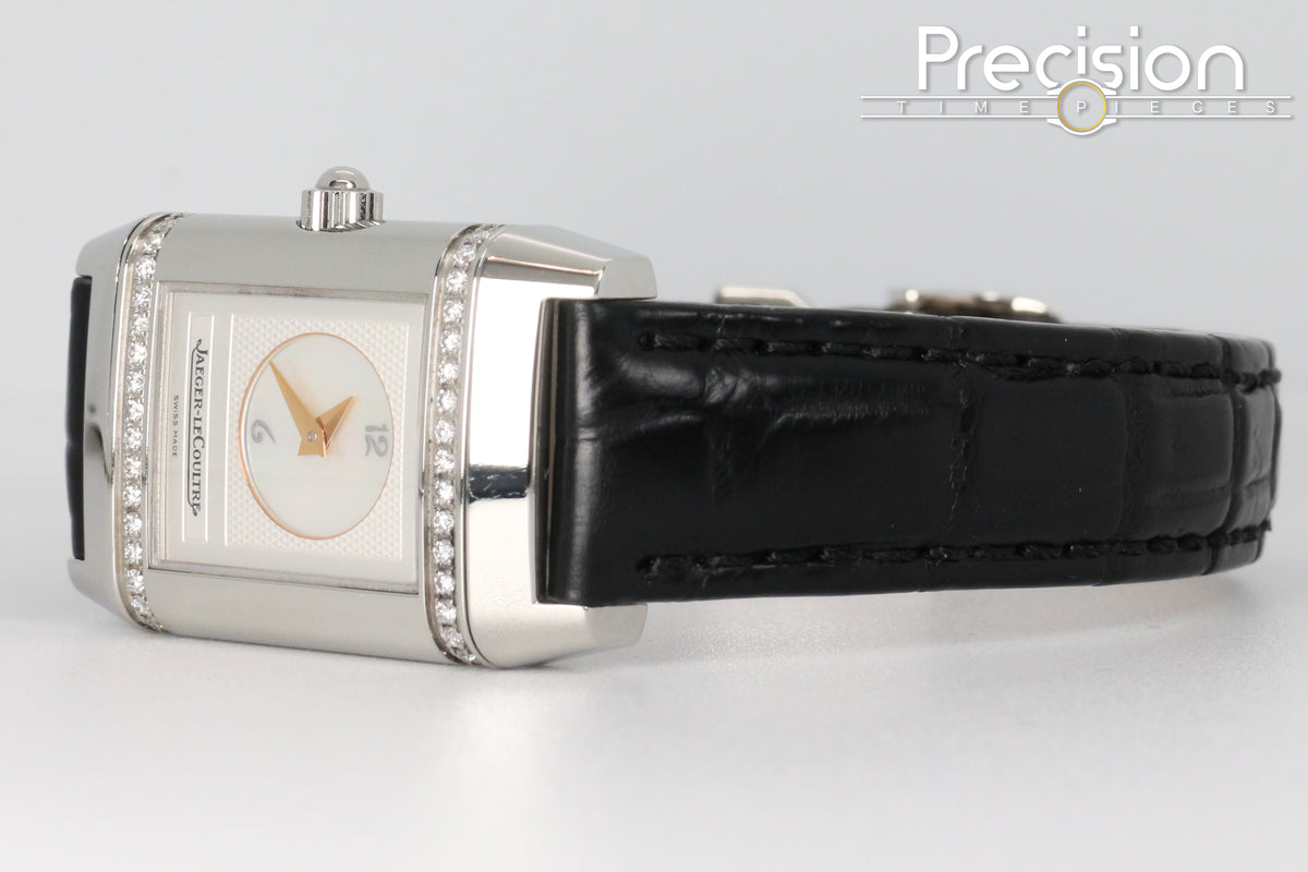 Jaeger-LeCoultre Reverso Duetto Ref: Q2668410 MOP & White Dial 32mm Manual Wind 2016 Nov