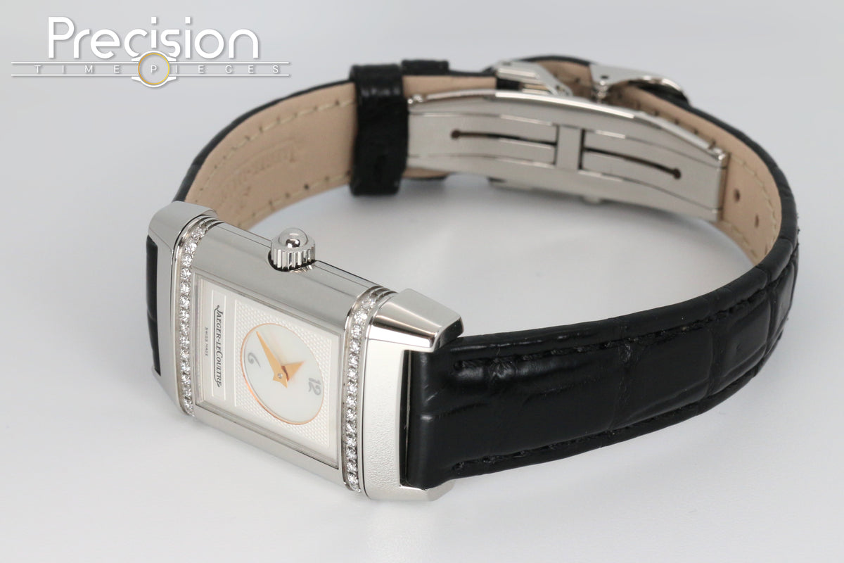 Jaeger-LeCoultre Reverso Duetto Ref: Q2668410 MOP & White Dial 32mm Manual Wind 2016 Nov