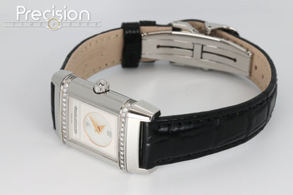 Jaeger-LeCoultre Reverso Duetto Ref: Q2668410 MOP & White Dial 32mm Manual Wind 2016 Nov
