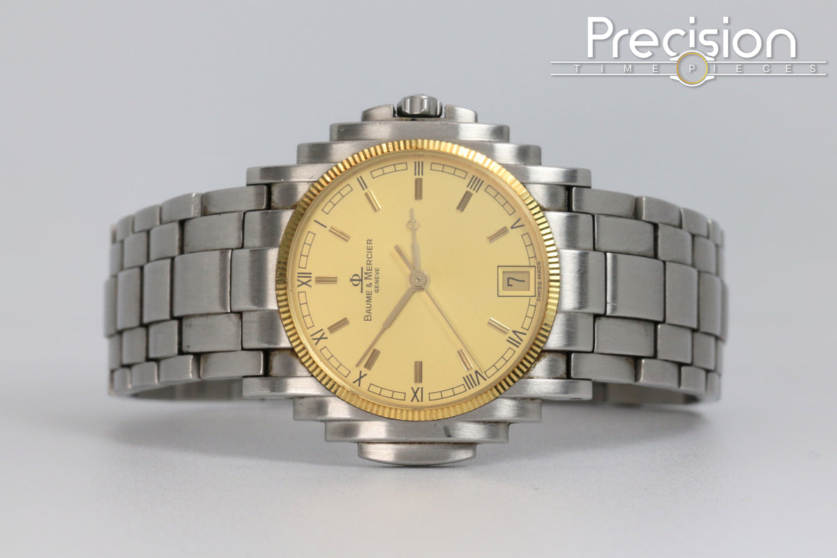 Baume & Mercier Shogun Ref: 5136.018.3 Quartz 34mm Retro Vibes