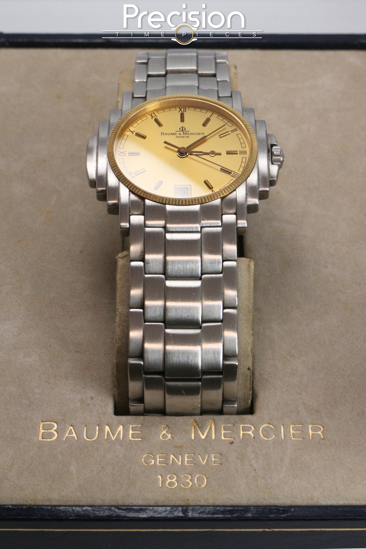 Baume & Mercier Shogun Ref: 5136.018.3 Quartz 34mm Retro Vibes