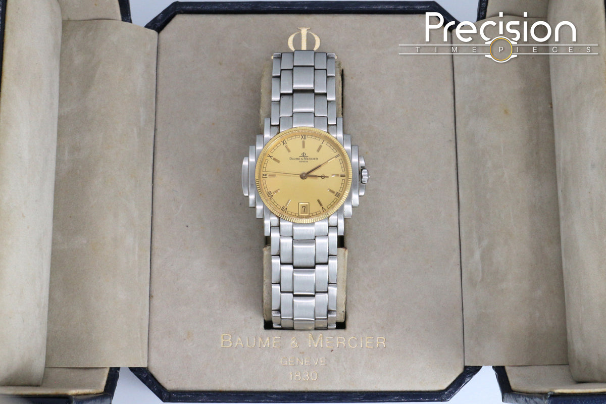 Baume & Mercier Shogun Ref: 5136.018.3 Quartz 34mm Retro Vibes