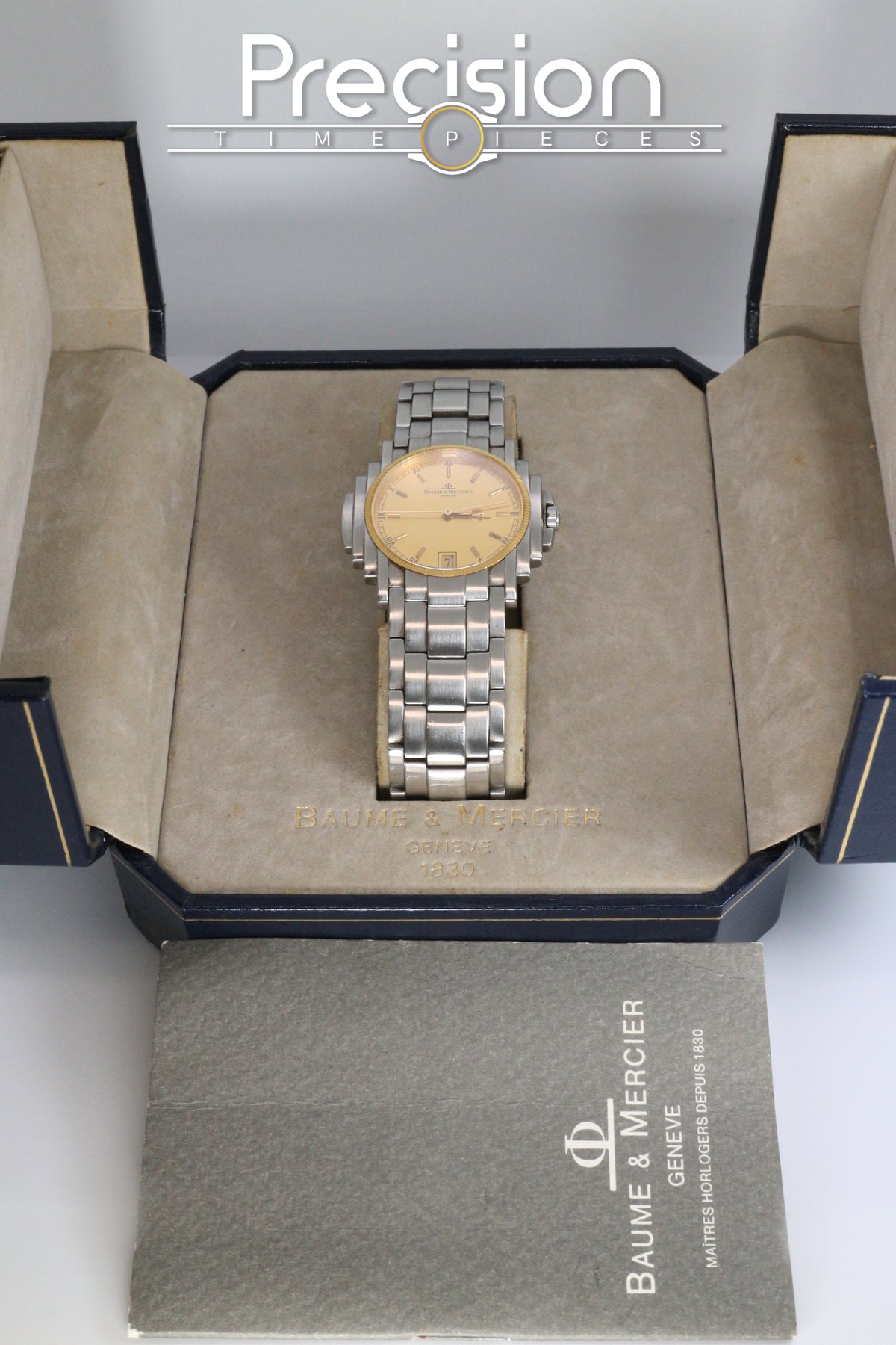 Baume & Mercier Shogun Ref: 5136.018.3 Quartz 34mm Retro Vibes