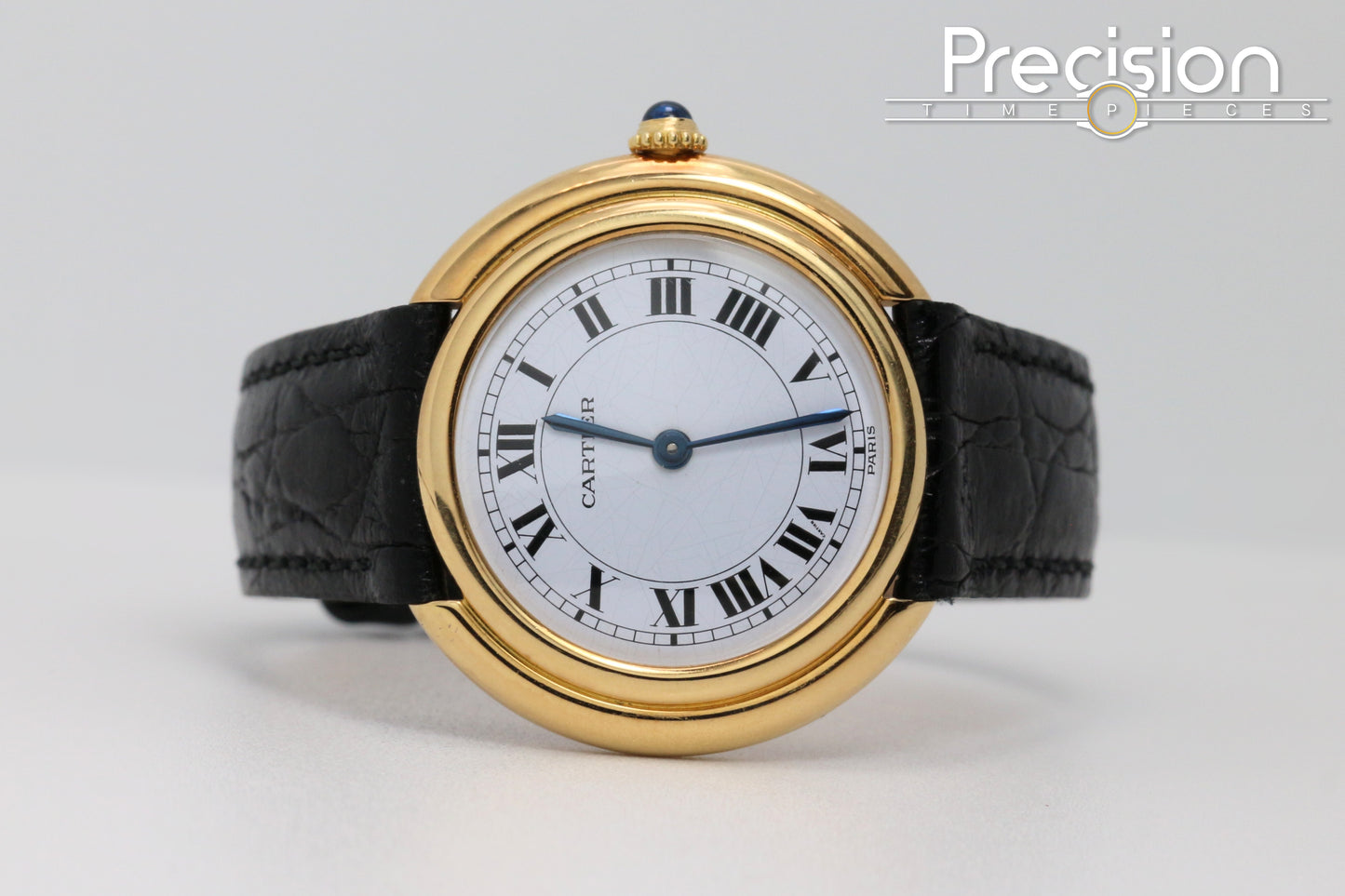 Cartier Vendome Ref: 78090 Rare Paris Dial Manual Wind 33mm