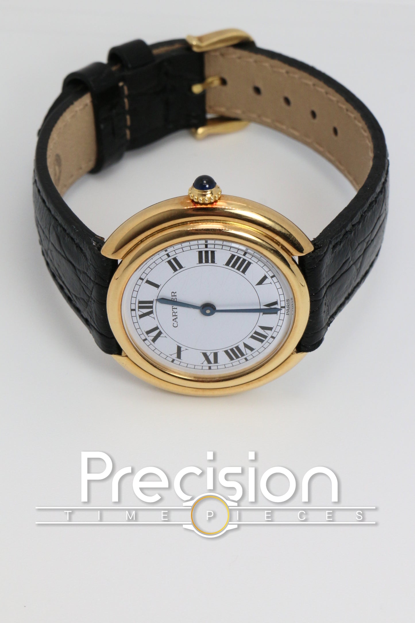 Cartier Vendome Ref: 78090 Rare Paris Dial Manual Wind 33mm