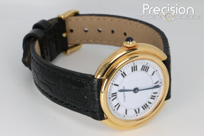 Cartier Vendome Ref: 78090 Rare Paris Dial Manual Wind 33mm