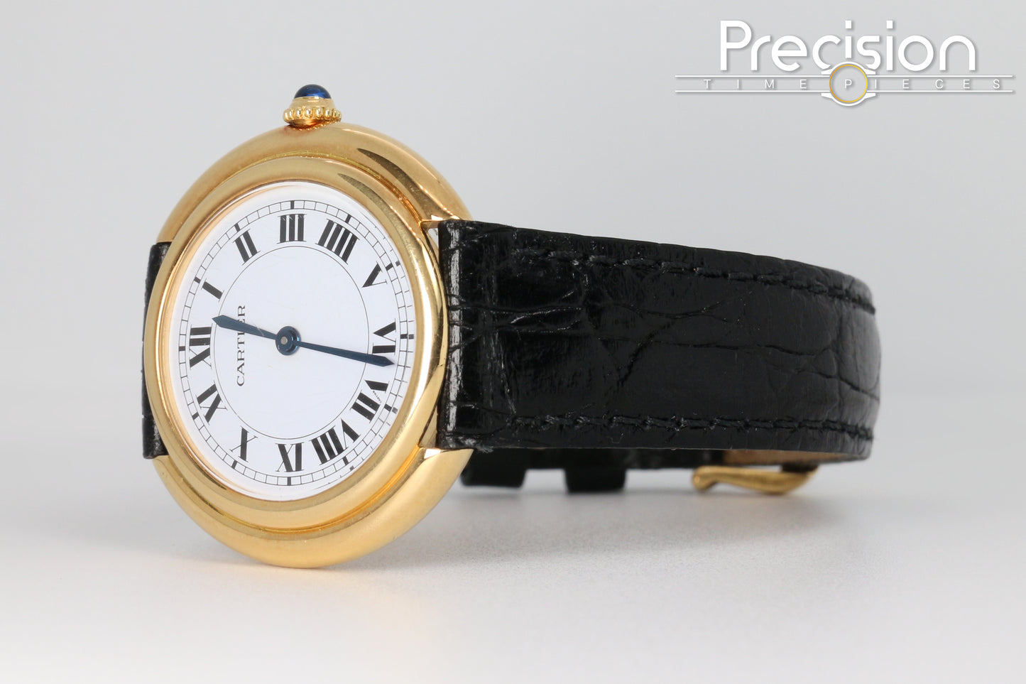 Cartier Vendome Ref: 78090 Rare Paris Dial Manual Wind 33mm