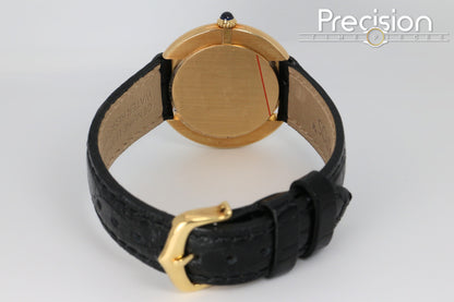 Cartier Vendome Ref: 78090 Rare Paris Dial Manual Wind 33mm