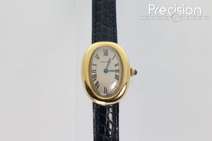 Cartier Baignoire Ref: 866044 Quartz 31mm 18K Yellow Gold
