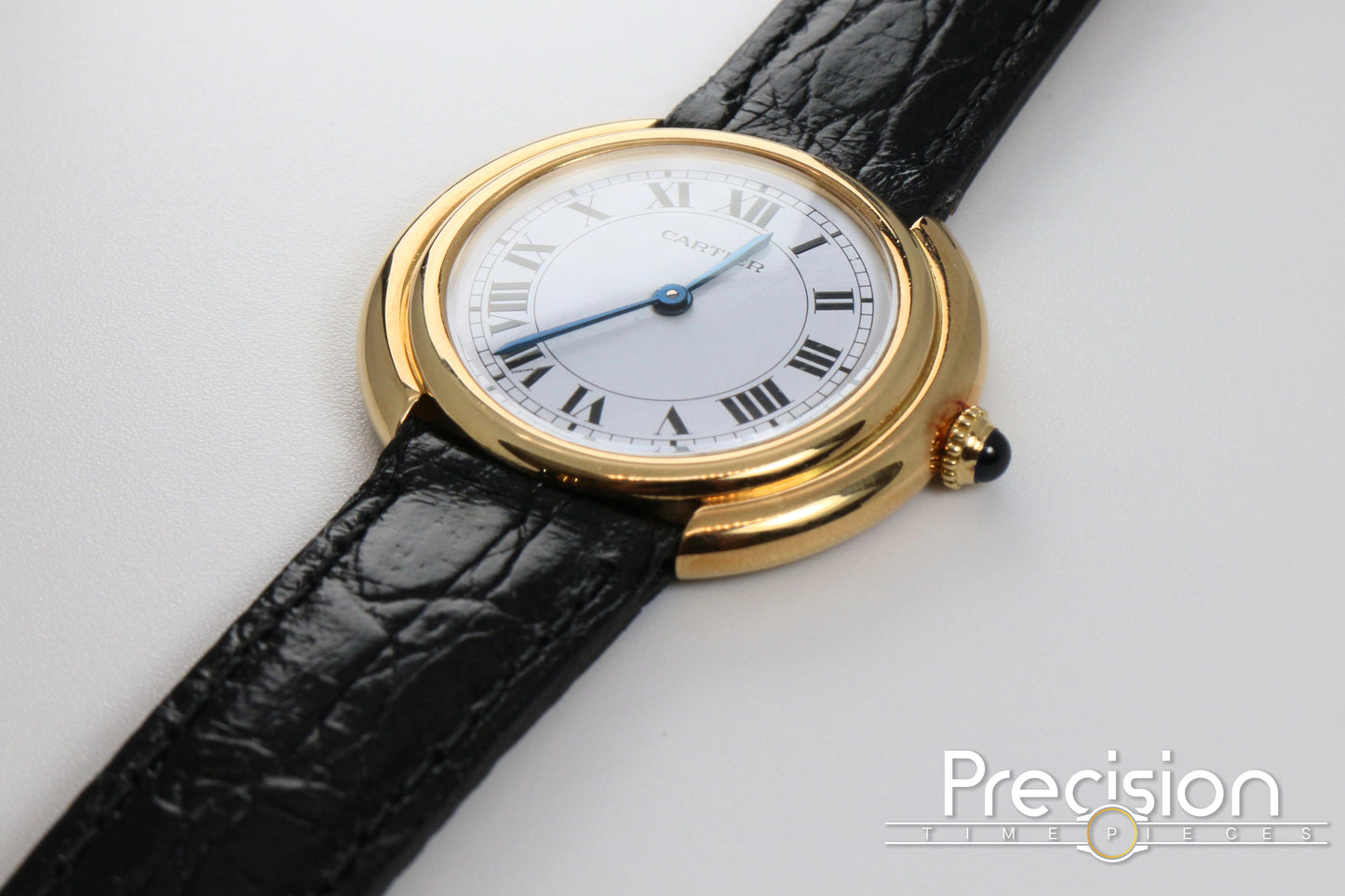 Cartier Vendome Ref: 78090 Rare Paris Dial Manual Wind 33mm