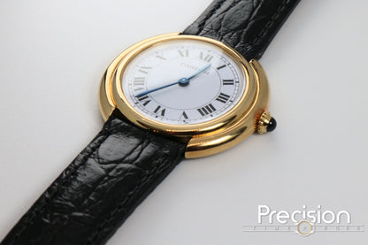 Cartier Vendome Ref: 78090 Rare Paris Dial Manual Wind 33mm