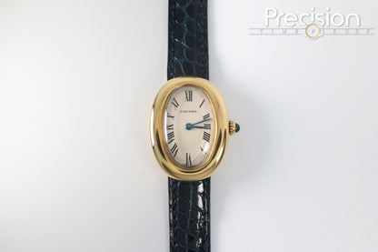 Cartier Baignoire Ref: 866044 Quartz 31mm 18K Yellow Gold