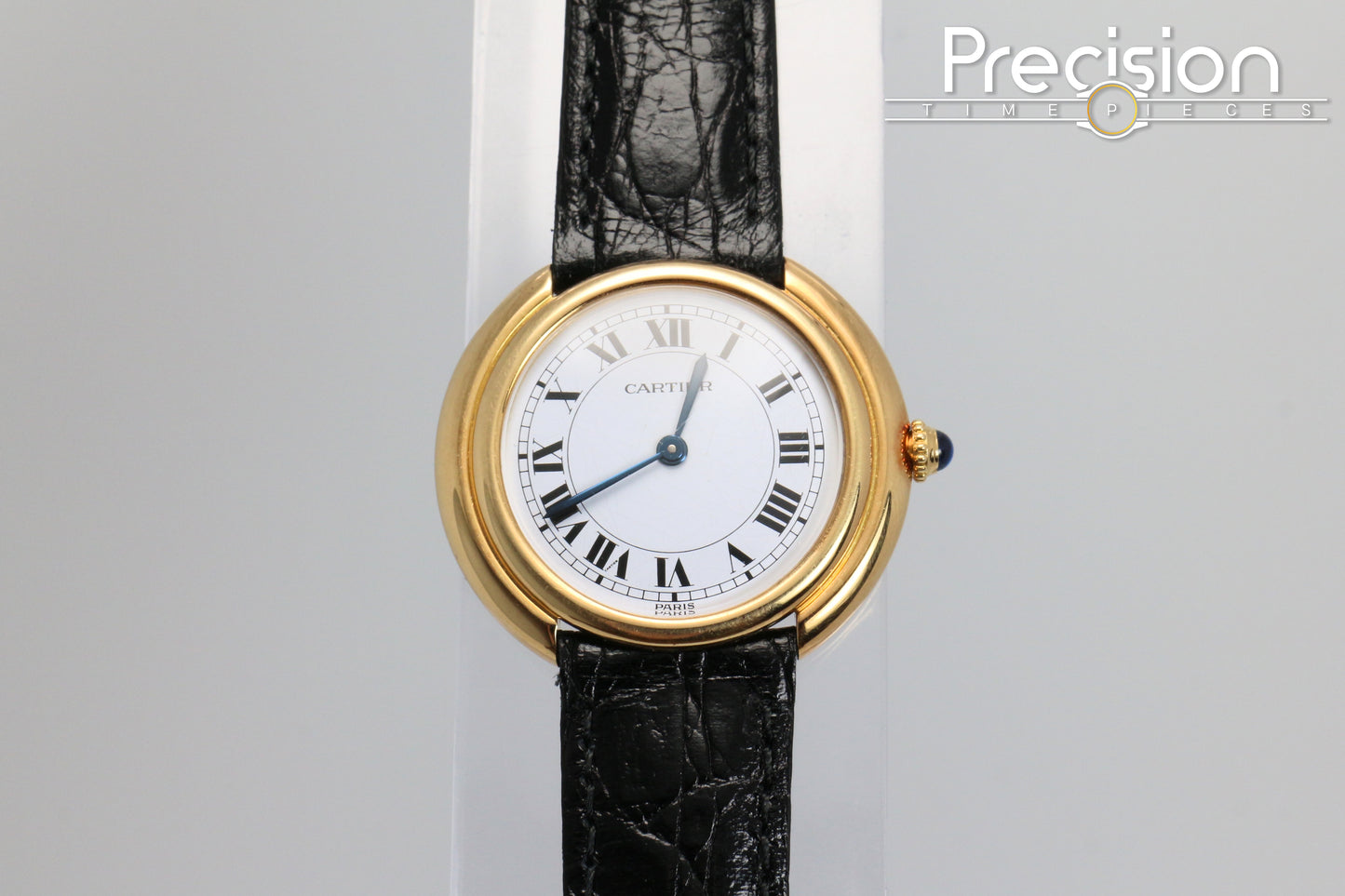 Cartier Vendome Ref: 78090 Rare Paris Dial Manual Wind 33mm