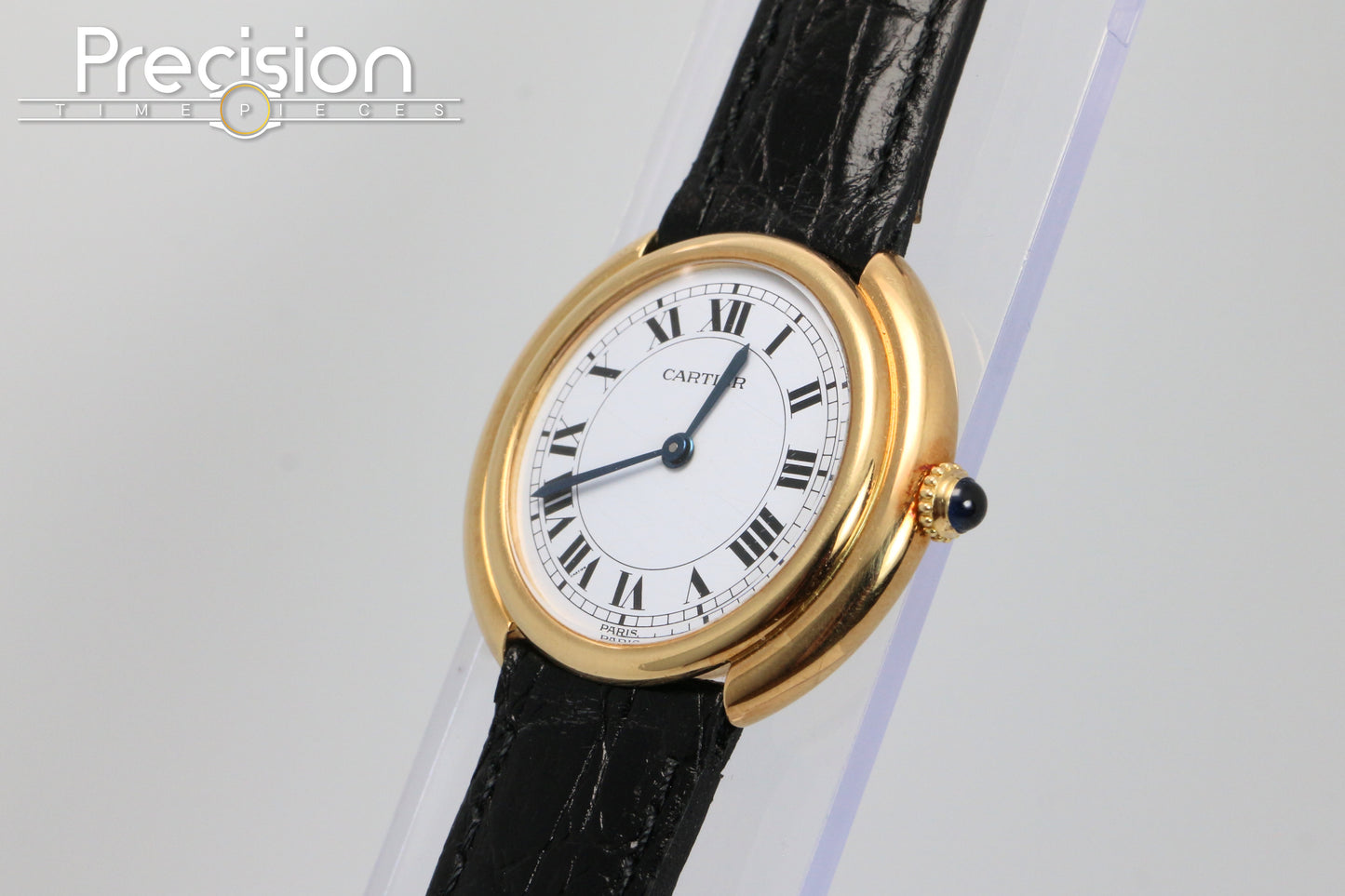 Cartier Vendome Ref: 78090 Rare Paris Dial Manual Wind 33mm