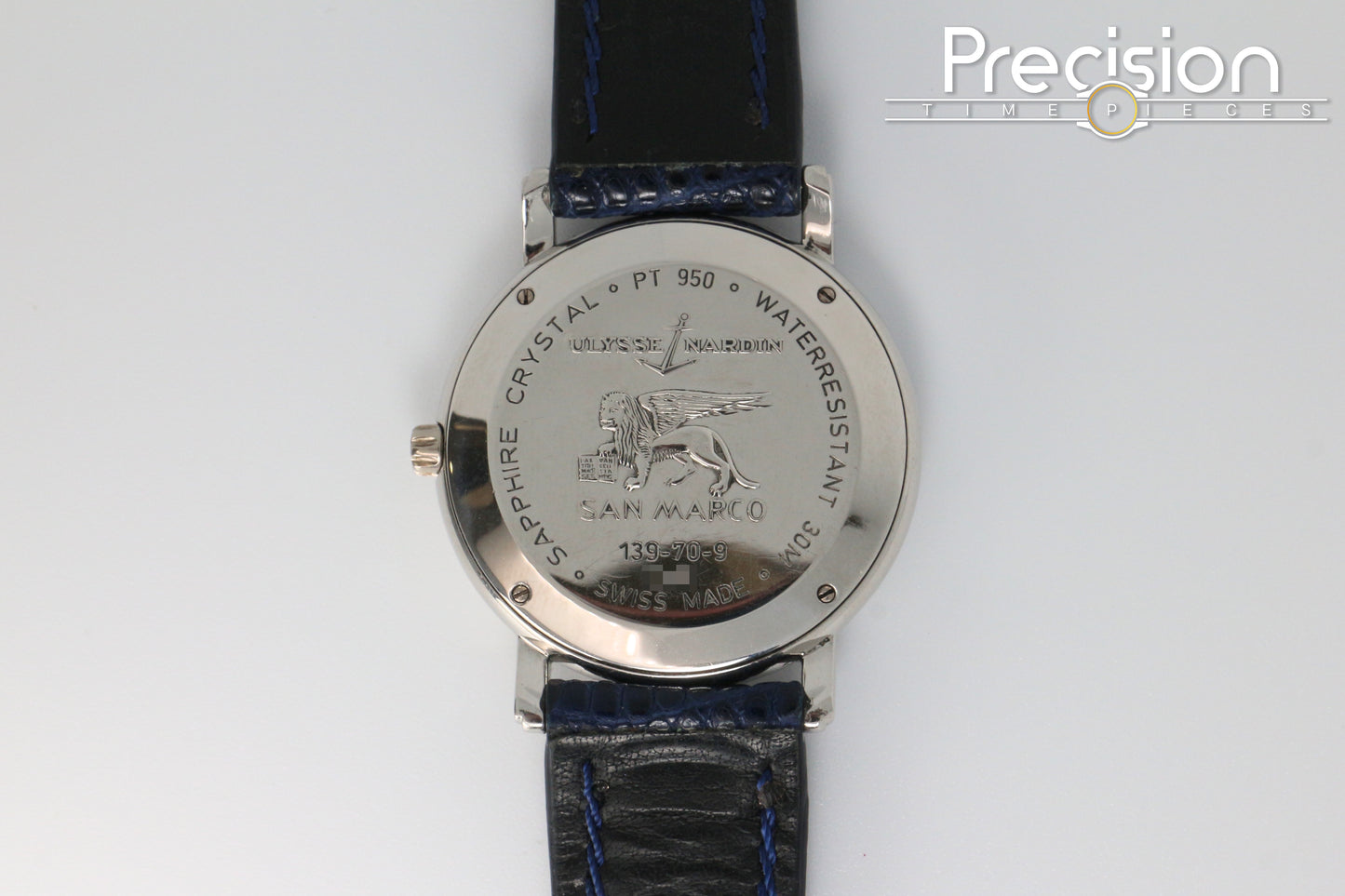Ulysse Nardin San Marco USS Constitution Ref: 139.70.9 Rare Polychrome Cloisonné Enamel Dial 37mm