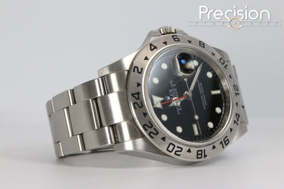 Rolex Explorer II Ref: 16520 Black Dial 40mm Automatic Full Set