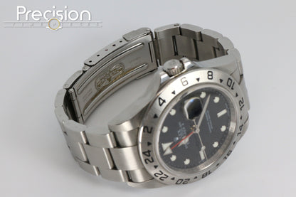 Rolex Explorer II Ref: 16520 Black Dial 40mm Automatic Full Set