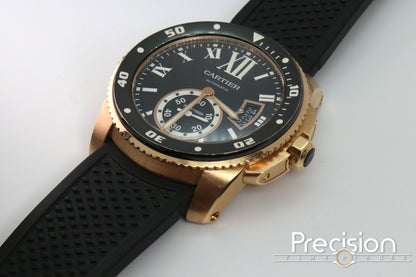 Cartier Calibre de Cartier Diver Ref: 3730 W7100052 42mm 18K Rose Gold