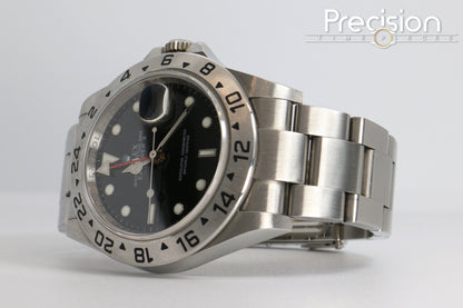 Rolex Explorer II Ref: 16520 Black Dial 40mm Automatic Full Set