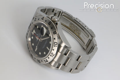 Rolex Explorer II Ref: 16520 Black Dial 40mm Automatic Full Set