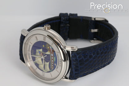 Ulysse Nardin San Marco USS Constitution Ref: 139.70.9 Rare Polychrome Cloisonné Enamel Dial 37mm