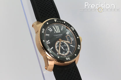 Cartier Calibre de Cartier Diver Ref: 3730 W7100052 42mm 18K Rose Gold