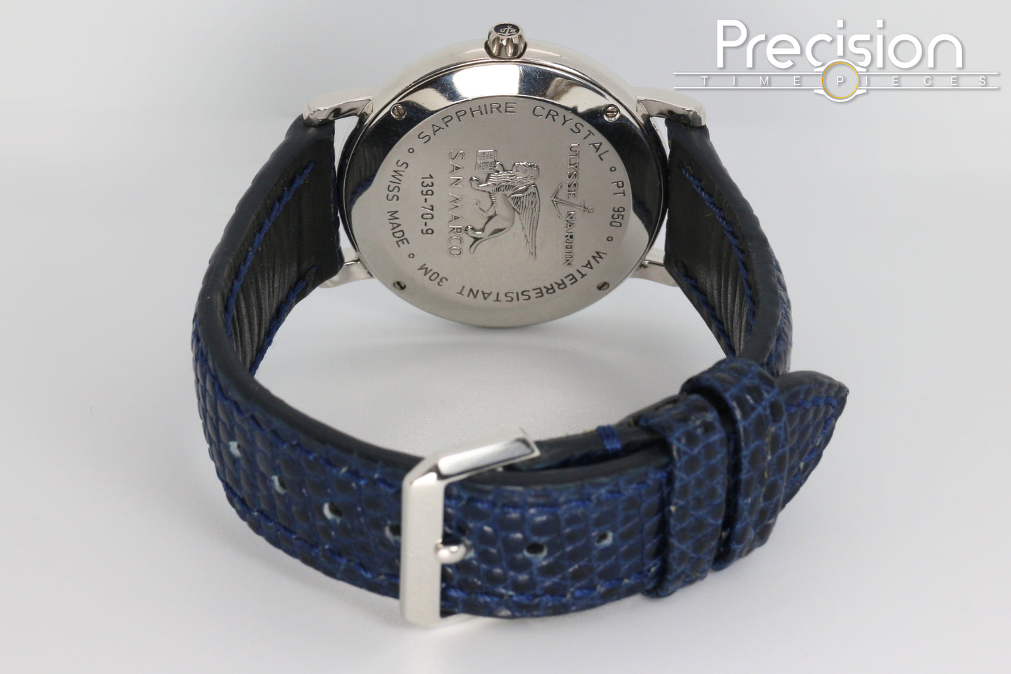 Ulysse Nardin San Marco USS Constitution Ref: 139.70.9 Rare Polychrome Cloisonné Enamel Dial 37mm