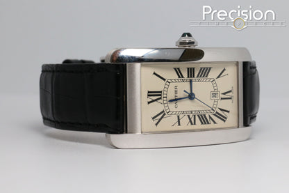 Cartier Tank Americaine Ref: 1741 26mm Automatic White gold