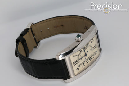 Cartier Tank Americaine Ref: 1741 26mm Automatic White gold