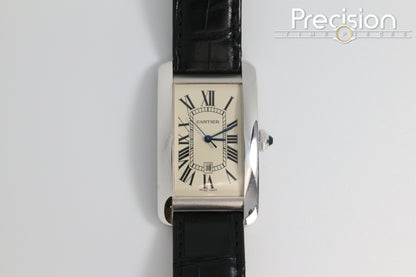 Cartier Tank Americaine Ref: 1741 26mm Automatic White gold