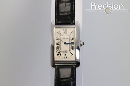 Cartier Tank Americaine Ref: 1741 26mm Automatic White gold