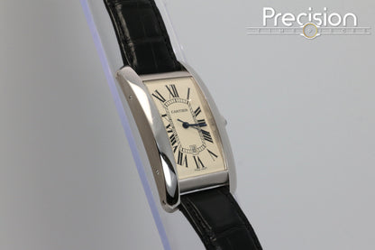 Cartier Tank Americaine Ref: 1741 26mm Automatic White gold