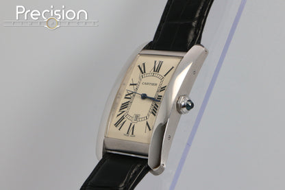 Cartier Tank Americaine Ref: 1741 26mm Automatic White gold