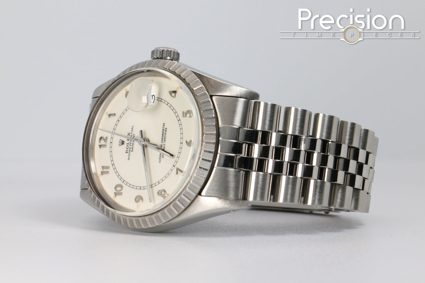 Rolex DateJust 36 Ref: 16030 🔥RARE Cream “Boiler Gauge” Dial🔥Full Set Great Condition