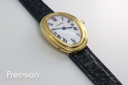 Cartier Baignoire Ref: 78094 🔥RARE🔥Manual Wind 23mm 18K Yellow Gold