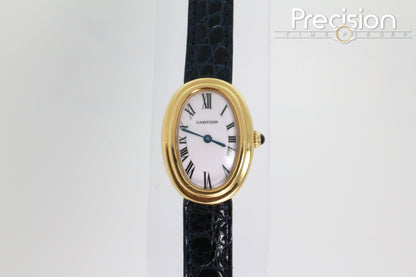 Cartier Baignoire Ref: 78094 🔥RARE🔥Manual Wind 23mm 18K Yellow Gold