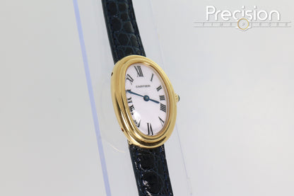 Cartier Baignoire Ref: 78094 🔥RARE🔥Manual Wind 23mm 18K Yellow Gold