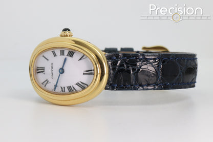 Cartier Baignoire Ref: 78094 🔥RARE🔥Manual Wind 23mm 18K Yellow Gold
