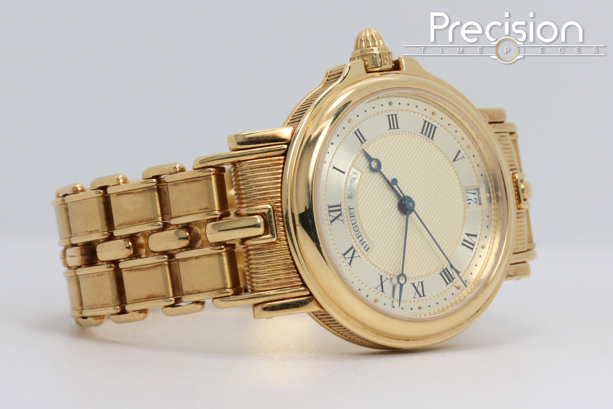 Breguet Marine Ref: 5800BA Auto 35mm 18K Yellow Gold