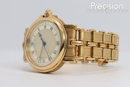 Breguet Marine Ref: 5800BA Auto 35mm 18K Yellow Gold