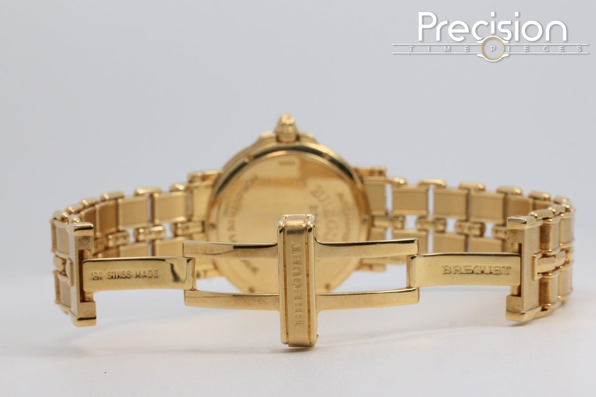 Breguet Marine Ref: 5800BA Auto 35mm 18K Yellow Gold