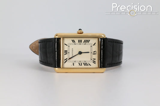 Cartier Tank Louis Ref: 83717753 24mm Quartz Full Set 18K YG