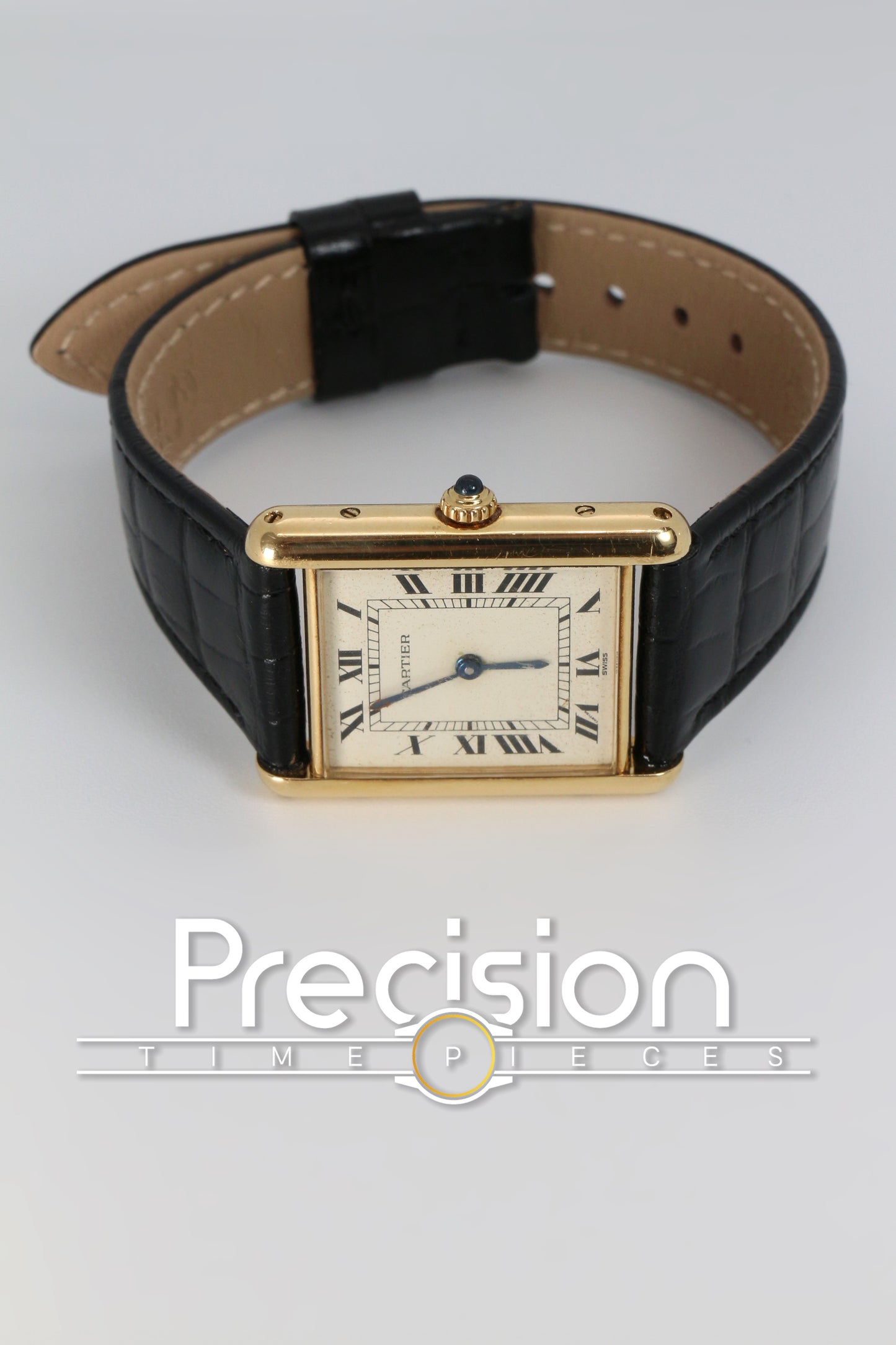 Cartier Tank Louis Ref: 83717753 24mm Quartz Full Set 18K YG