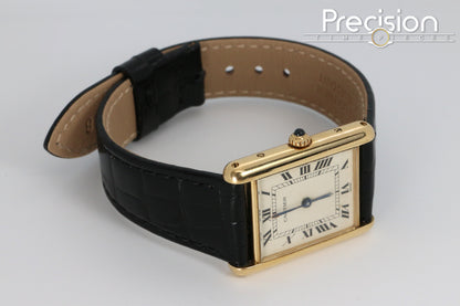 Cartier Tank Louis Ref: 83717753 24mm Quartz Full Set 18K YG
