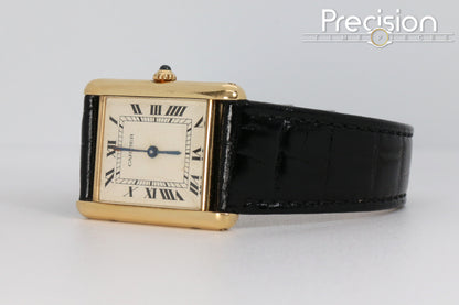 Cartier Tank Louis Ref: 83717753 24mm Quartz Full Set 18K YG