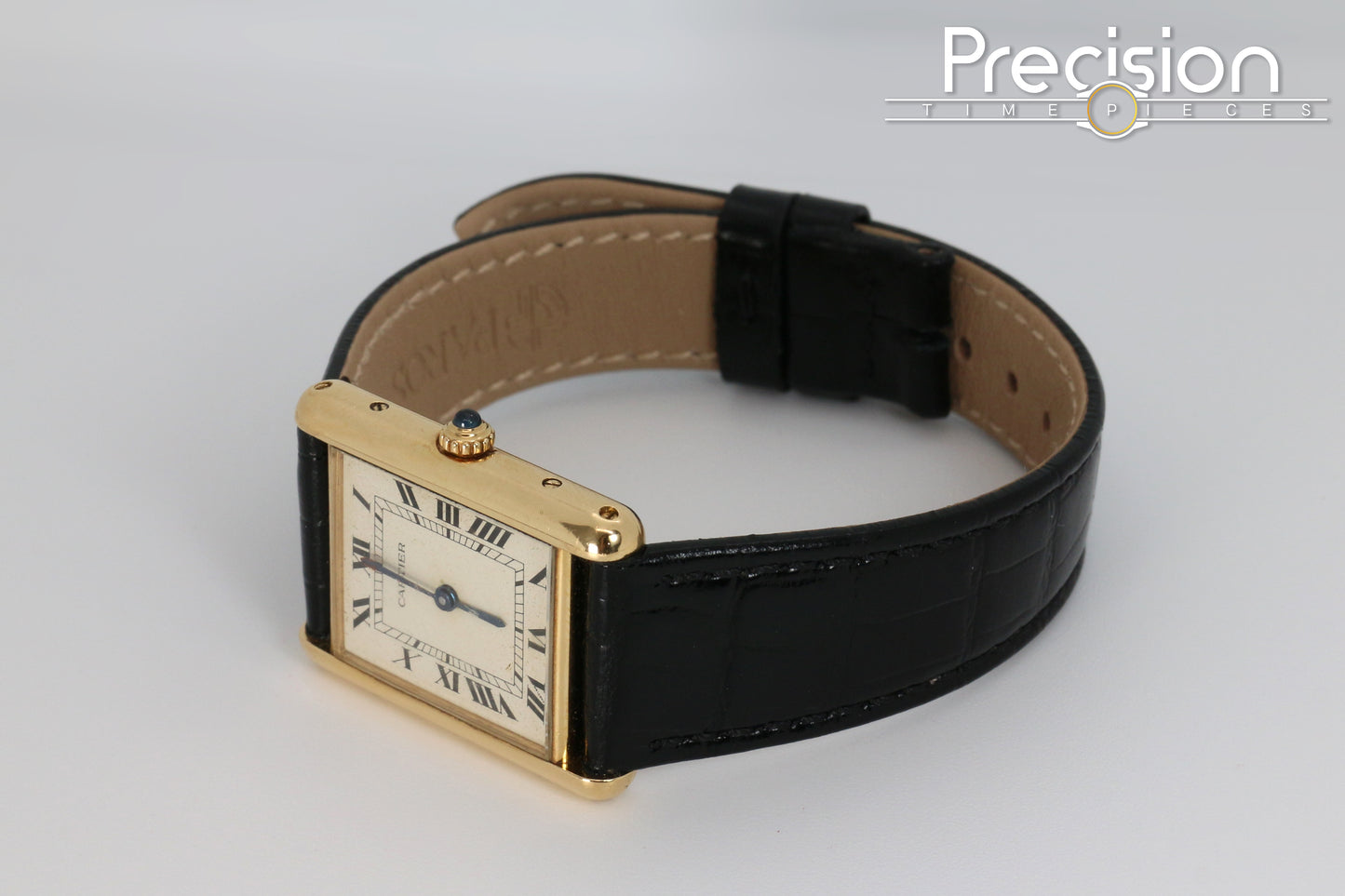 Cartier Tank Louis Ref: 83717753 24mm Quartz Full Set 18K YG