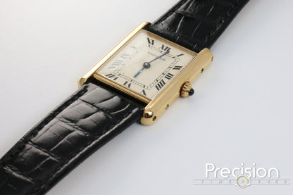Cartier Tank Louis Ref: 83717753 24mm Quartz Full Set 18K YG