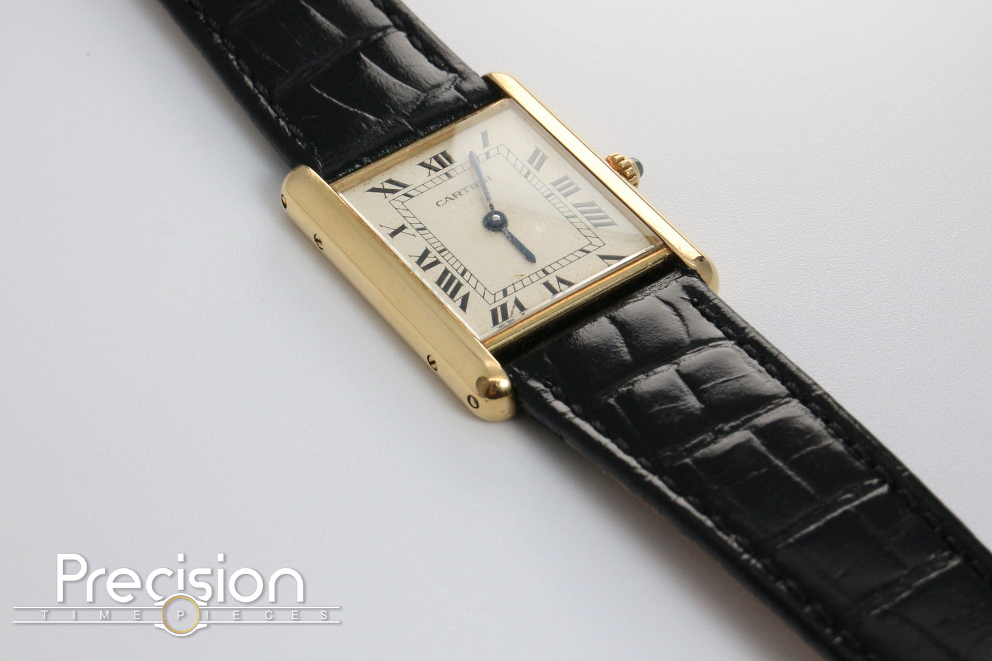 Cartier Tank Louis Ref: 83717753 24mm Quartz Full Set 18K YG